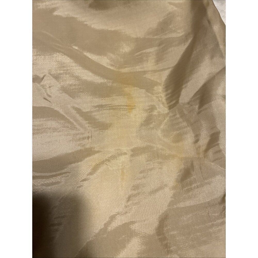 Prada Authentic Solid Light Beige Linen Cotton Ta… - image 7